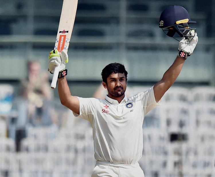 Karun Nair today became only second Indian batsman to score a triple century