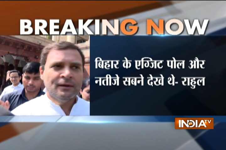 Rahul Gandhi rejects UP exit poll results, reminds how they were proved ...