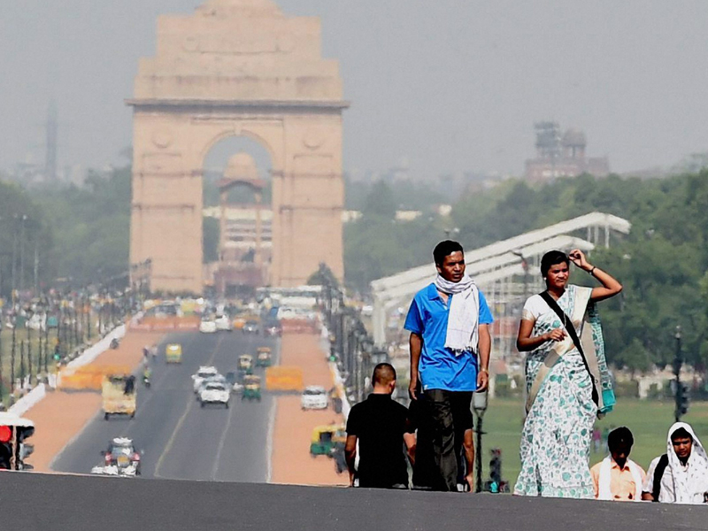 Delhi records hottest day of season at 44.1 degrees Celsius India