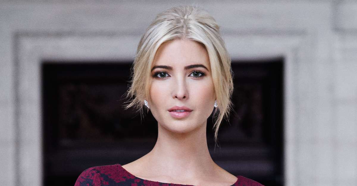 I'm trying to stay out of politics, says Ivanka Trump World News(02)