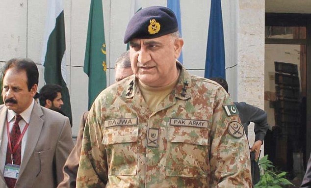 Pakistan Army chief Qamar Bajwa