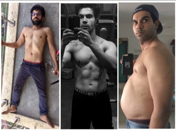 Rajkummar Rao Gains 11kg Twitter Goes Crazy Over His Transformation Pics India Tv 