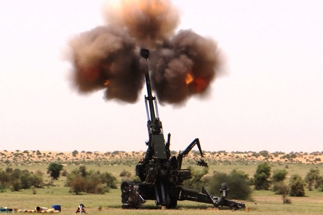 155mm Dhanush gun, Indian version of Bofors gun