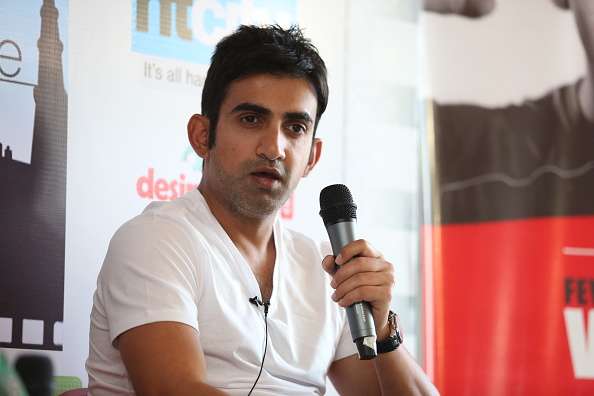 A file image of Gautam Gambhir