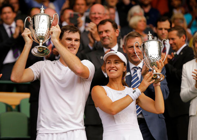 Martina Hingis And Jamie Murray Win Mixed Doubles Title At Wimbledon ...