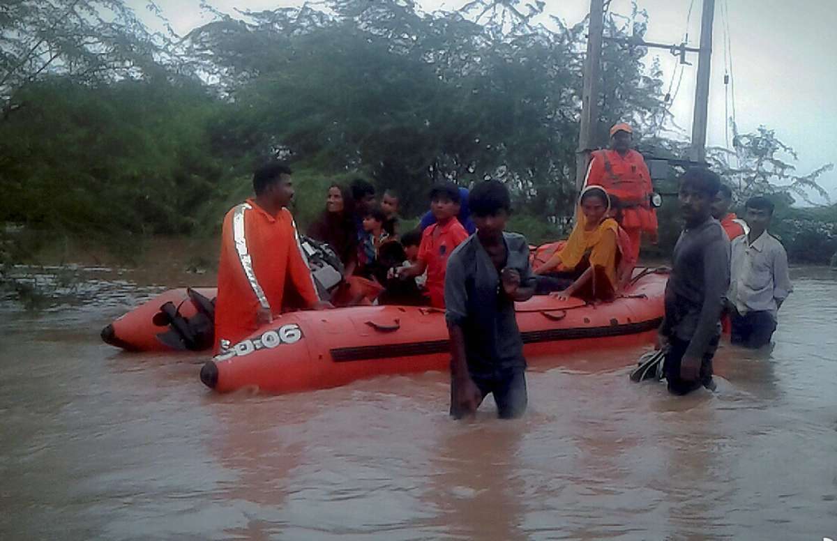 Flood fury: Military called in parts of Gujarat, Rajasthan - India TV News