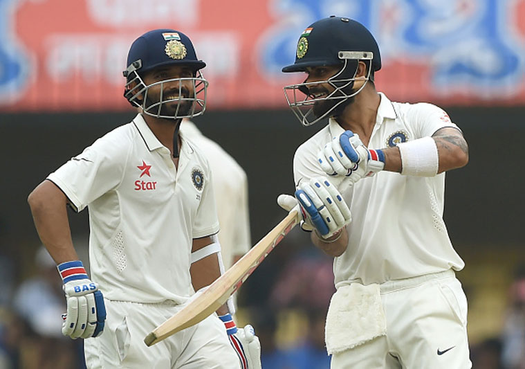 A file image of Ajinkya Rahane and Virat Kohli. Ajinkya Rahane