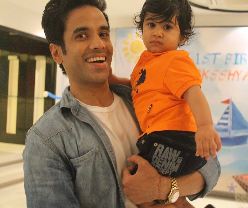 Tusshar Kapoor speaks on son Laksshya