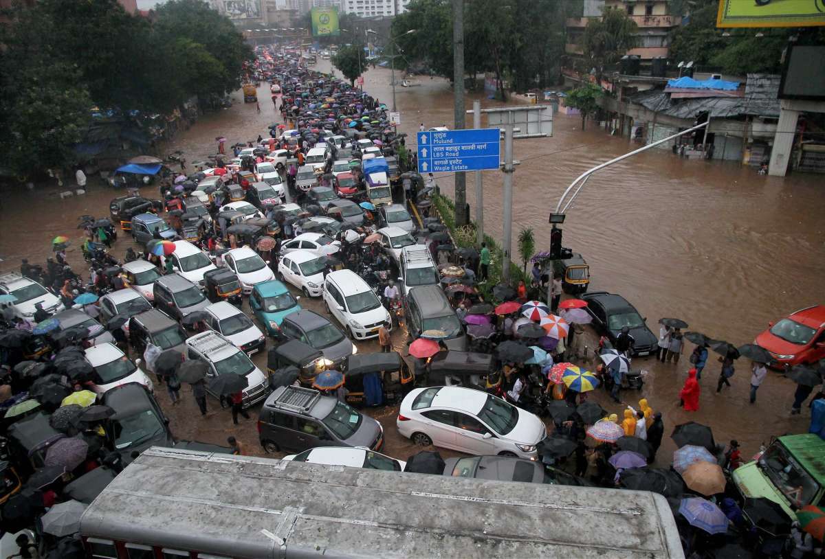 Mumbai Rains: 3 Killed In House Collapse; Road, Rail, Air Services Hit ...