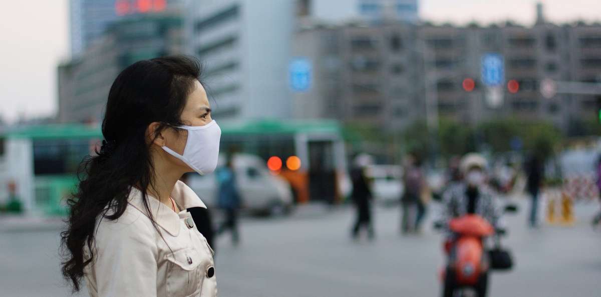 Representative picture showing air pollution