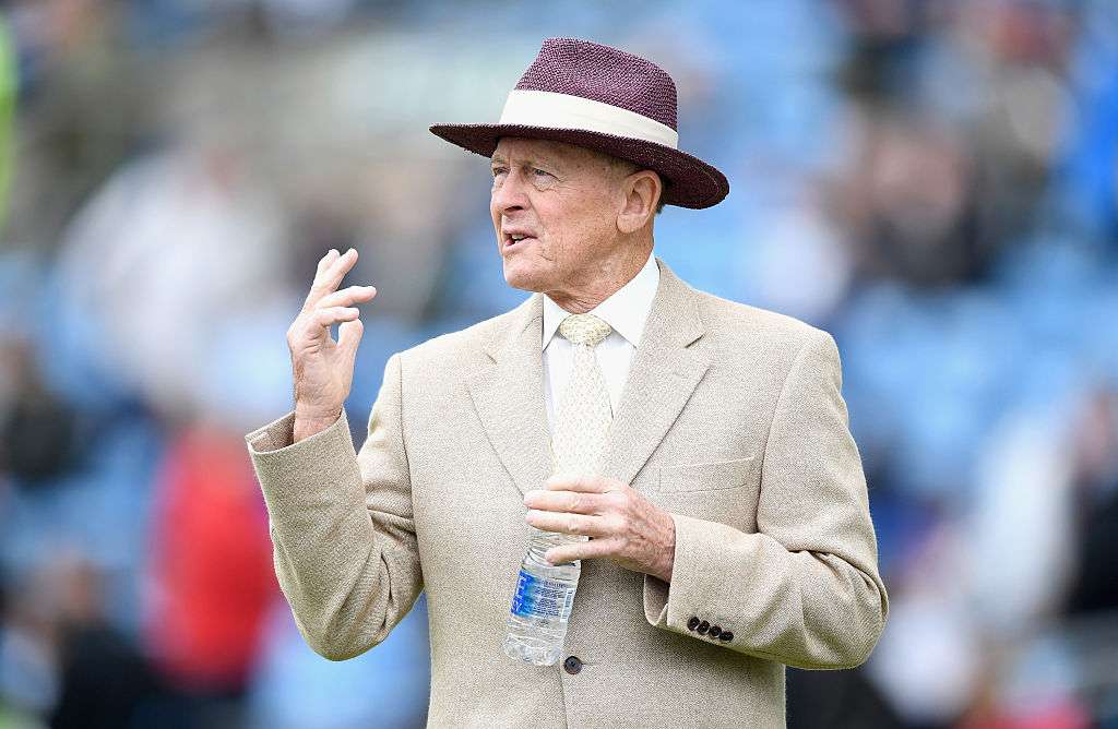  Geoffrey Boycott ahead of the 1st Investec Test match at Headingley