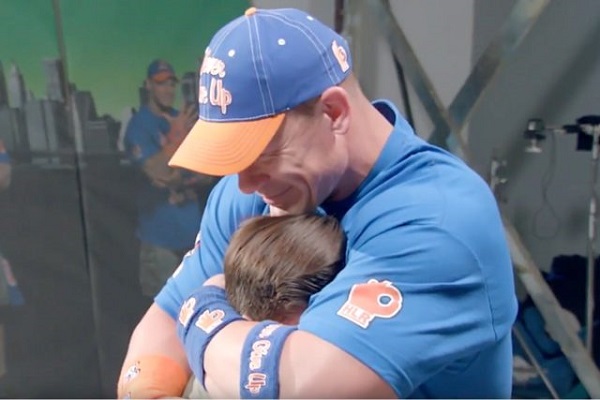 VIDEO: WWE star John Cena moved to tears by an emotional surprise from fans! It is the best thing on internet today