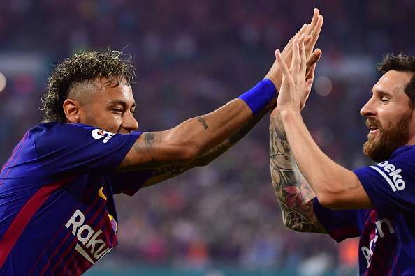 Lionel Messi bids farewell to Barcelona teammate Neymar | Soccer News ...