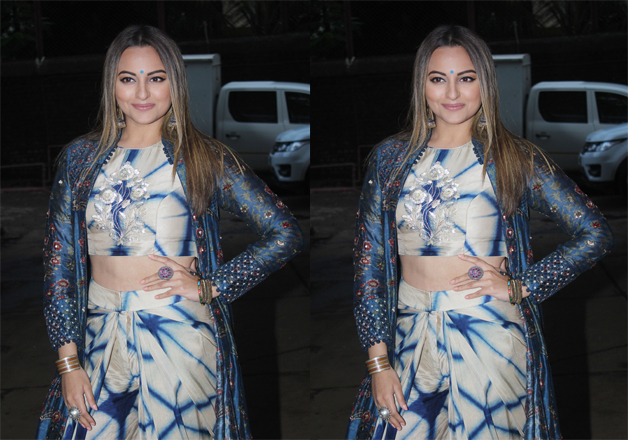 Sonakshi Sinha amps up glam quotient in Indo-western separates