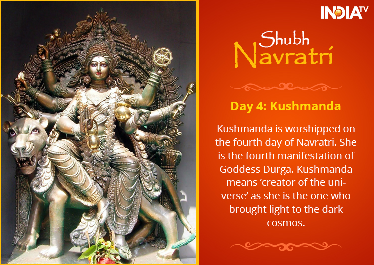 Happy Navratri 2017 Know How To Worship Goddess Kushmanda On Fourth Day Puja Vidhi And Mantra 6776