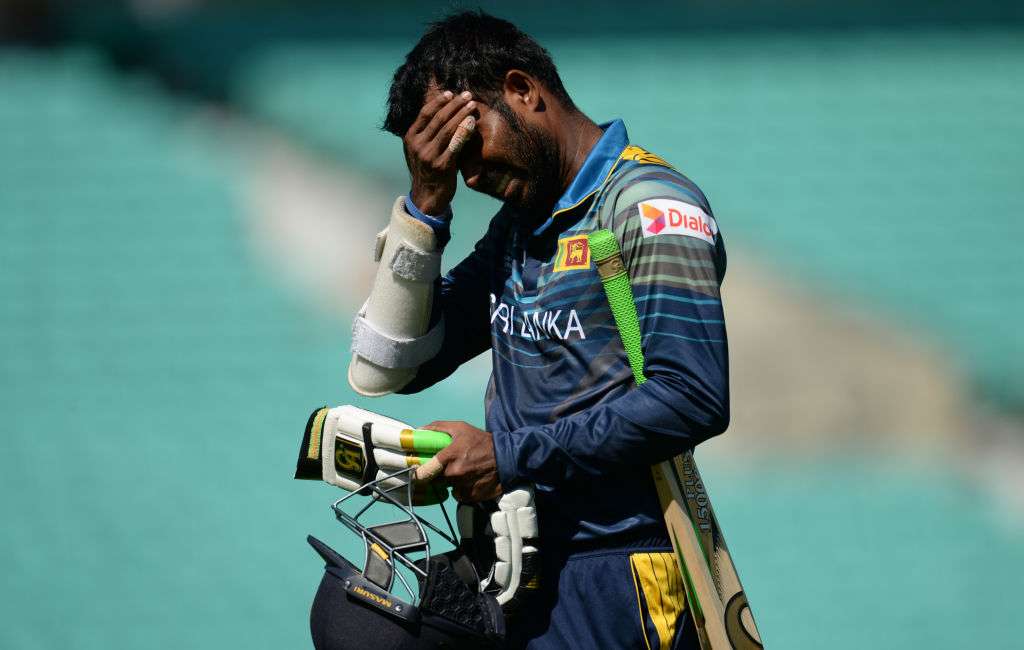 A file image of Upul Tharanga during an ODI match.