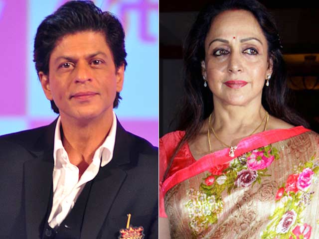 640px x 480px - Shah Rukh Khan attends Hema Malini's Synergy event, mommy-to-be Esha Deol  looks radiant, watch video | Bollywood News â€“ India TV