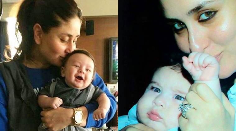 Kareena Kapoor Khan with her son Taimur Ali Khan Pataudi