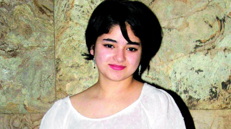 Secret Superstar actor Zaira Wasim Don t like being called