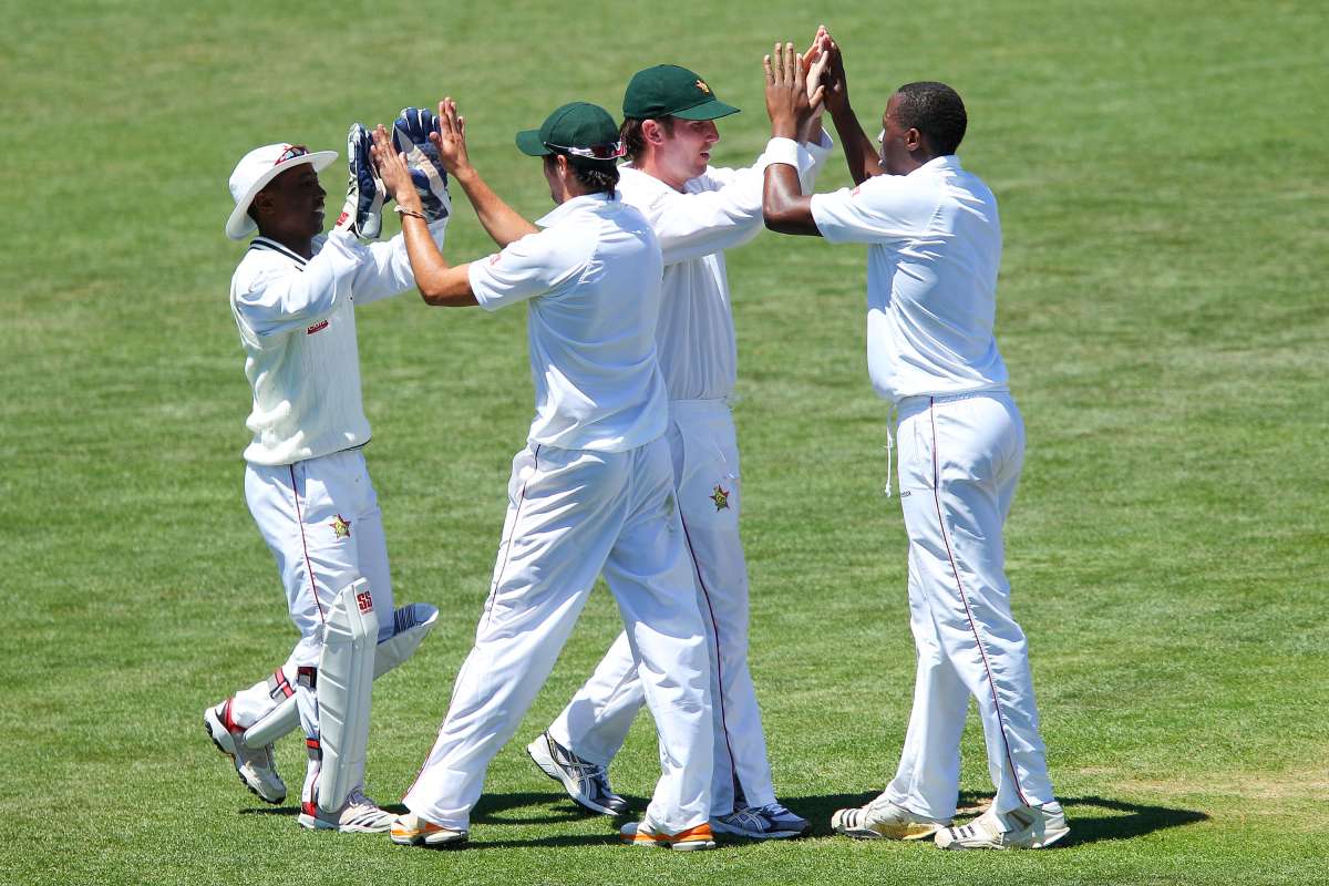 1st Test Zimbabwe spinners spark collapse, West Indies all out for 219