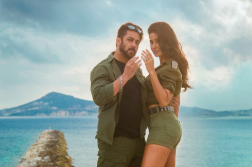 500px x 331px - This is how Salman Khan and Katrina Kaif wrap up the shoot of Tiger Zinda  Hai | Bollywood News â€“ India TV