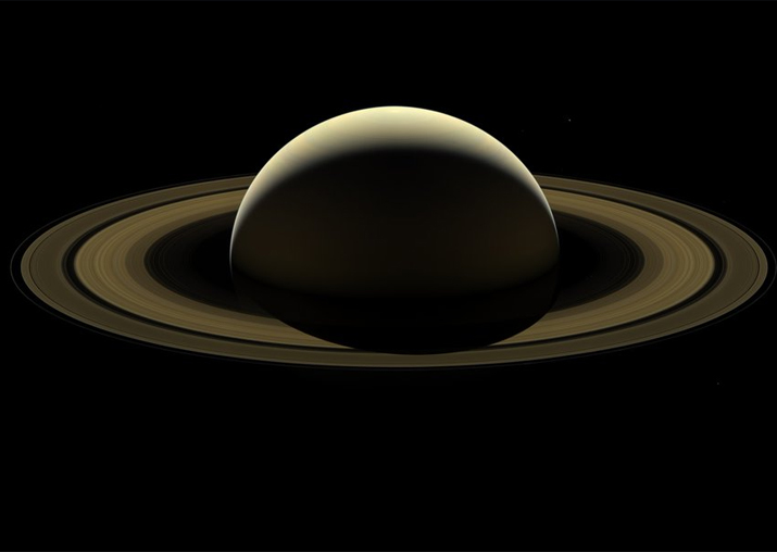 Farewell to Saturn: A Stellar Farewell for a Grand Planet