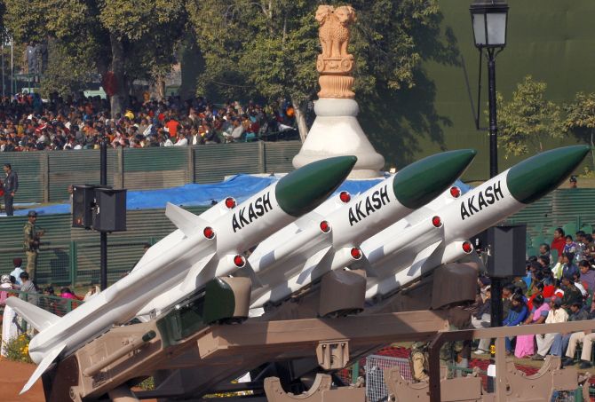 India successfully test-fires supersonic surface-to-air Akash missile