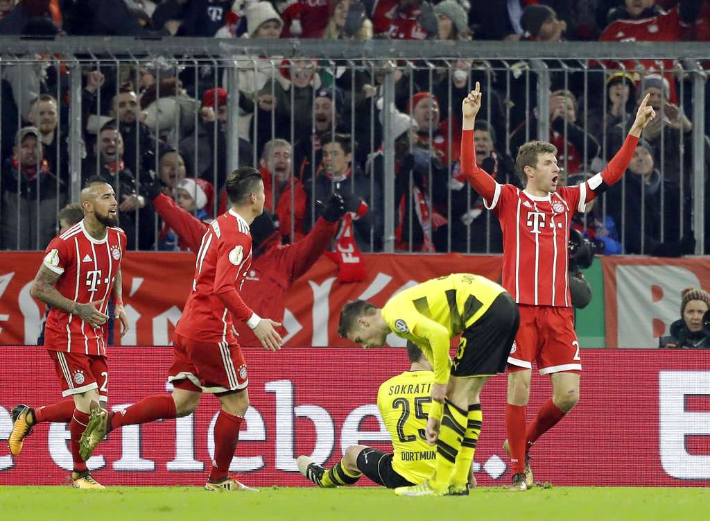 Bayern Munich Knockout Defending Champions Borussia Dortmund 2-1 In ...