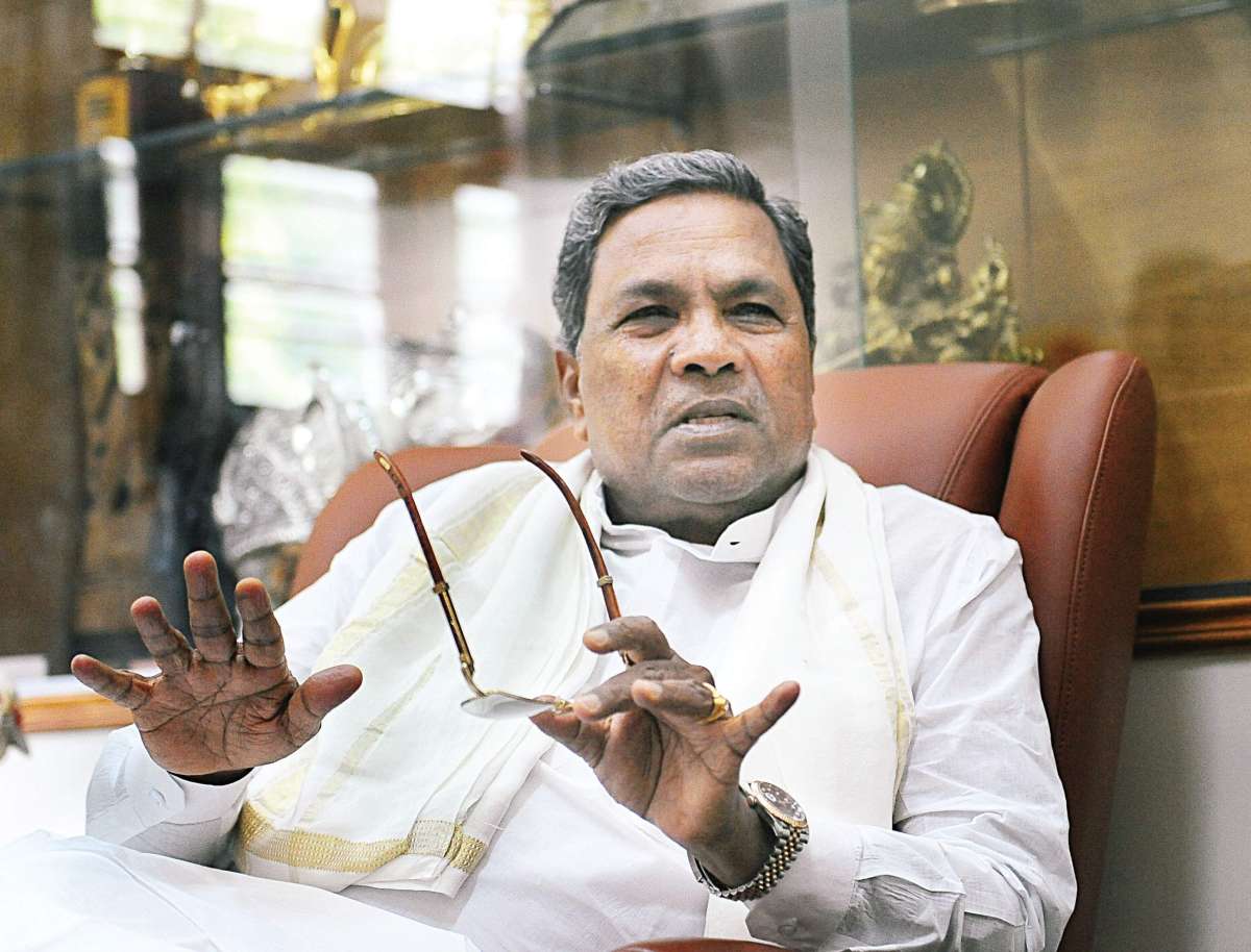 Siddaramaiah: I'm contesting to stop BJP from coming back to power