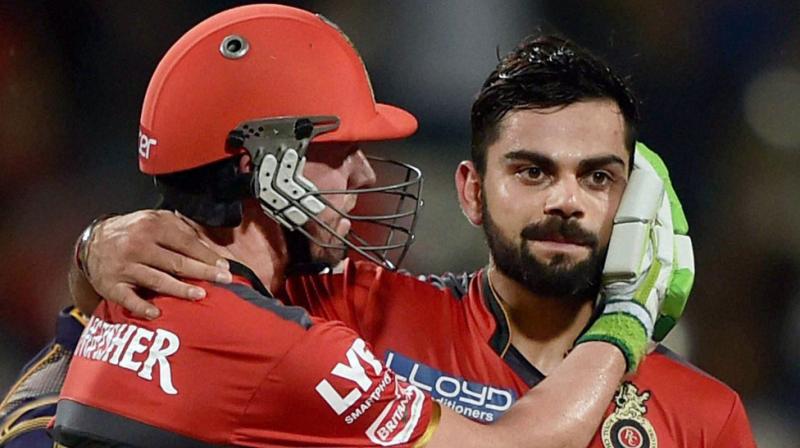 Virat Kohli, AB de Villiers to auction signed RCB jerseys, bats to