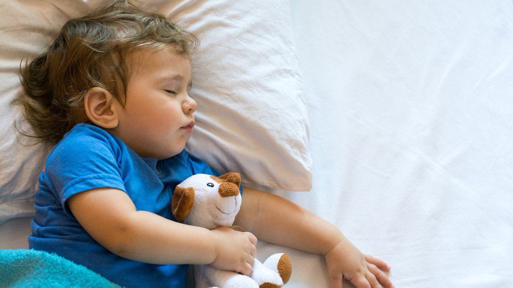 A child sleeping