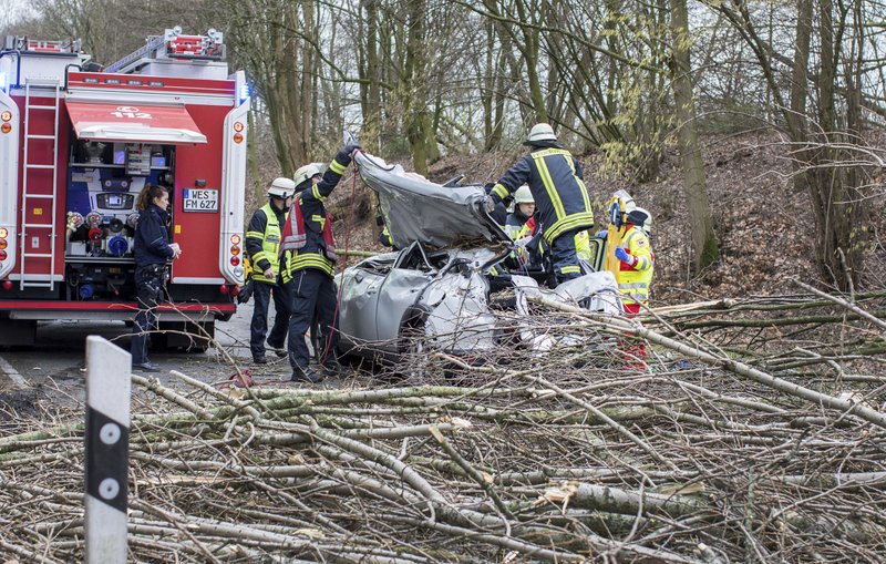 Powerful storm batters Europe: Two killed in Netherlands, one in ...