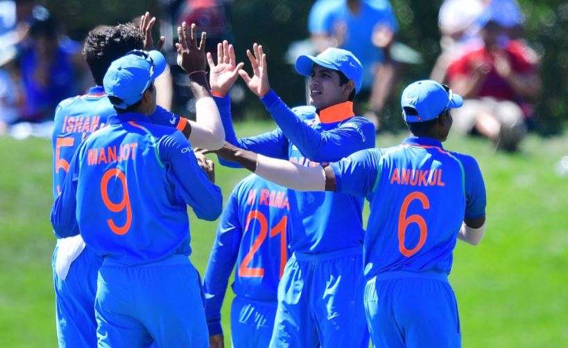 Icc U 19 World Cup Shubman Gill Ishan Porel Star As India Crush Pakistan Face Australia In Finals Cricket News India Tv