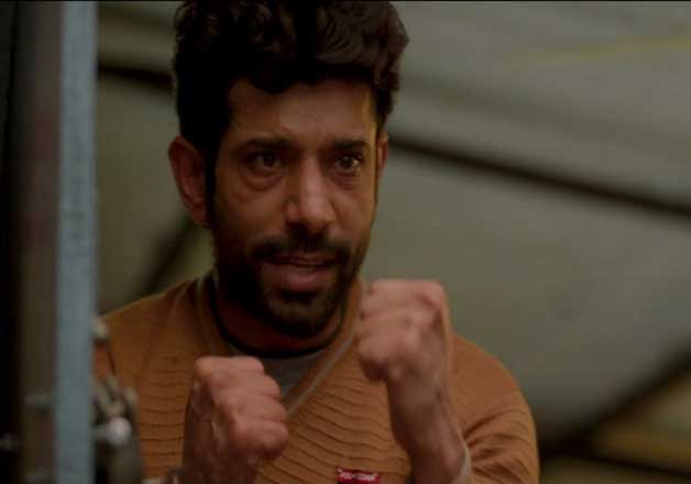 A still from Mukkabaaz 