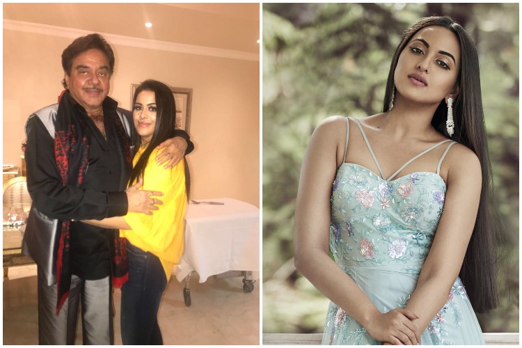 Shatrughan Sinha Meets Sanjay Dutts Daughter Reveals She Is A Fan Of Sonakshi Sinha India Tv