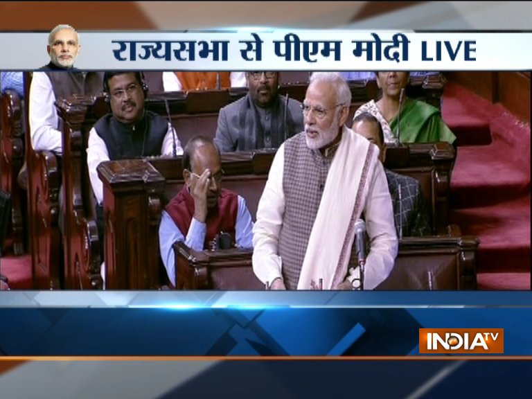 Pm Modi S Speech On Motion Of Thanks To President S Address In Rajya Pm Modi S Speech On Motion Of Thanks To President S Address In Rajya