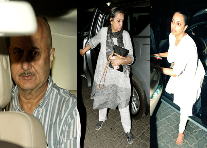 RIP Sridevi: Swara Bhaskar, Anupam Kher, Karan Johar, Shabana Azmi and other celebs gather at Anil Kapoor’s residence