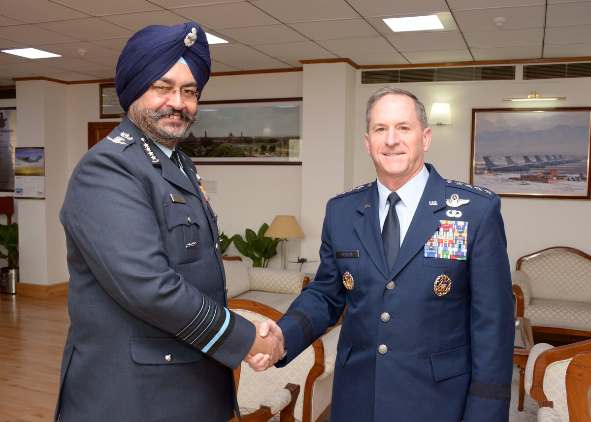 Us Air Force Chief Discussed Ways To Deepen Ties With Iaf Us India News India Tv