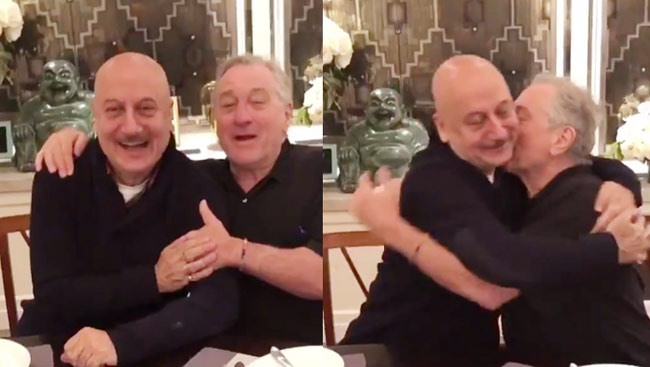 When Anupam Kher treated Robert De Niro with ‘Indian hospitality ...