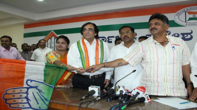 Karnataka: Businessman and MLA Kheny joins Congress amid opposition in ...