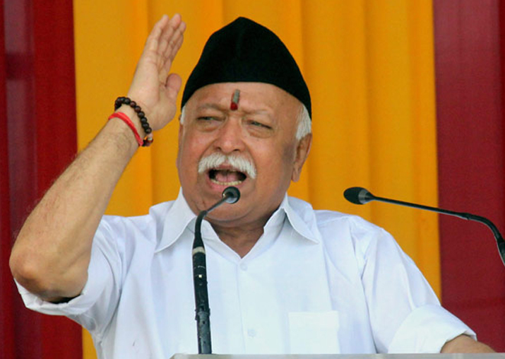 RSS chief Mohan Bhagwat. File photo.