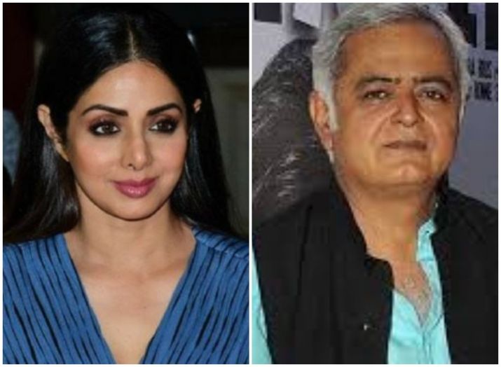 Filmmaker Hansal Mehta says his film with Sridevi was about discovering ...