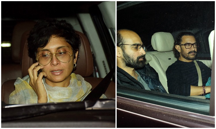 Pics: Aamir Khan, Kiran Rao and Ishaan Khatter visit Boney Kapoor’s residence to condole Sridevi’s demise