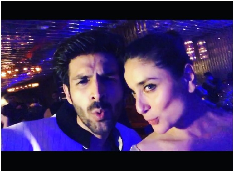 This video of Kartik Aaryan singing Ban Jaa Tu Meri Rani to Kareena Kapoor Khan goes viral