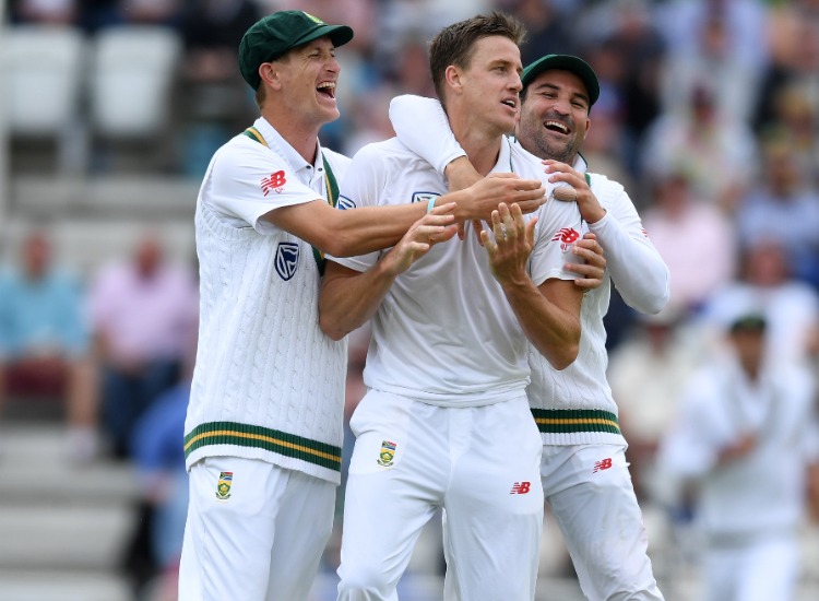 A file image of Chris Morris, Morne Morkel and Dean Elgar