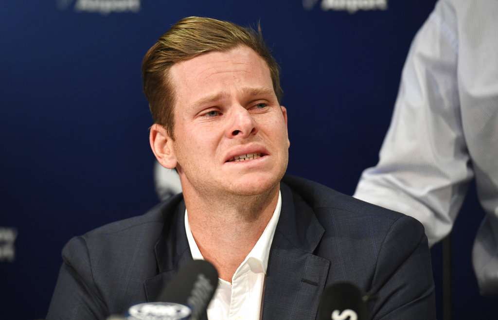 Steve Smith Breaks Down During Media Press Conference in Sydney