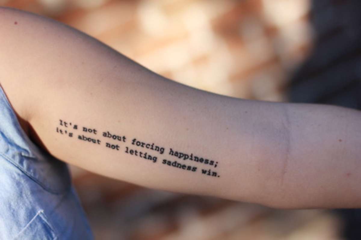 Get Inspired For Your Next Ink With These 21 Beautiful Quote Tattoos   POPSUGAR Australia