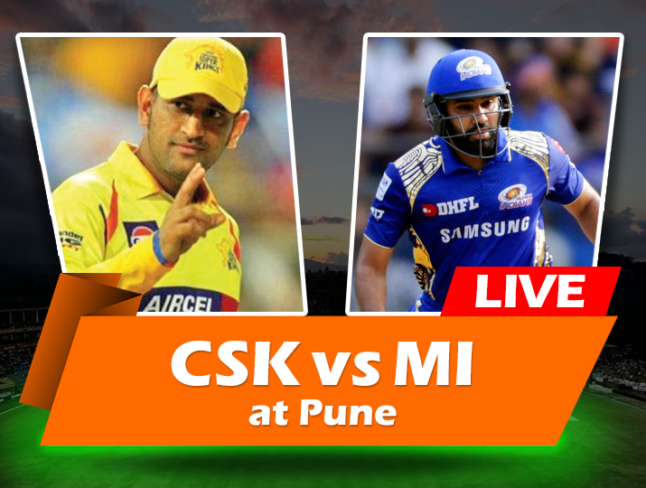 Stream Live CSK vs MI Watch Vivo IPL 2018 Cricket Match Online