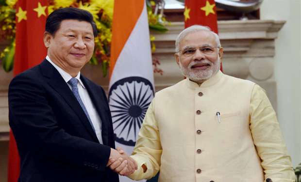 PM Modi with Xi Jinping