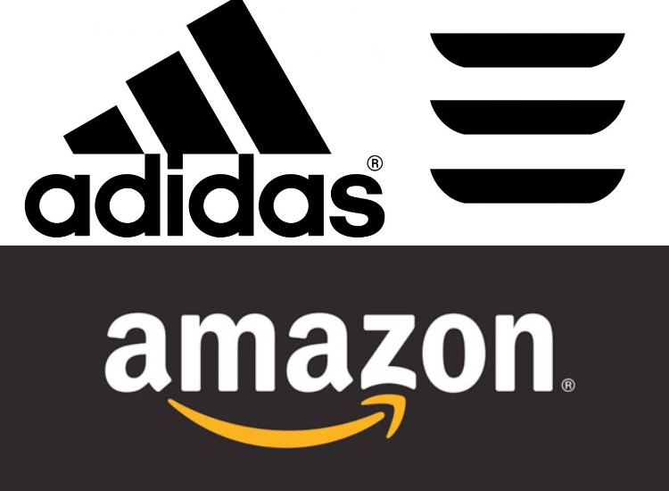 Фамилия адидас. Amazon адидас. Adidas logo History. Эволюция логотипа adidas. Адидас лого Голд.